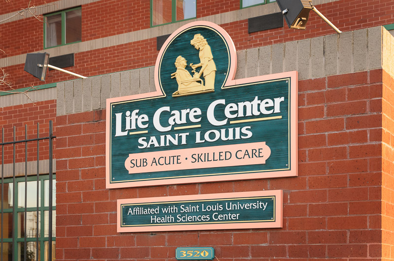 Saint Louis Entrance Sign